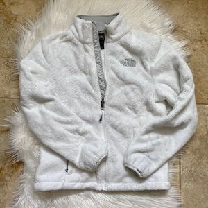 The North Face White Fleece Jacket XS